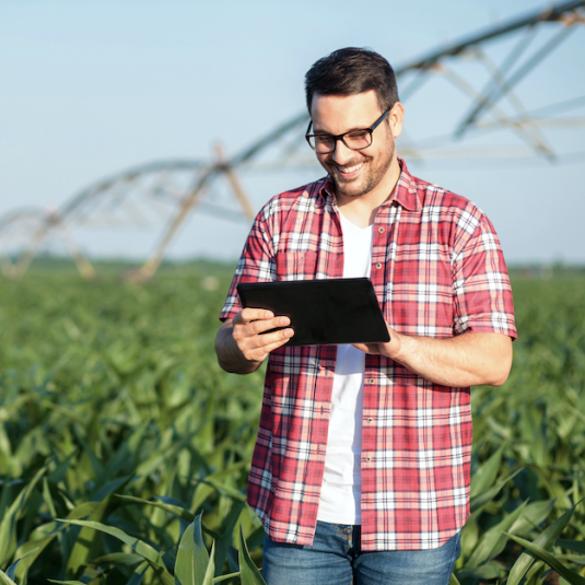 farmer44 Rural Pinpoint Fiber Customers using Fiber Internet